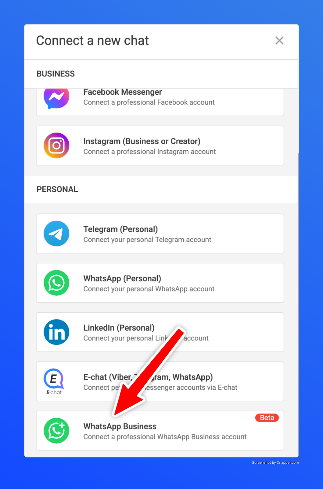Інтеграція з WhatsApp Business (Beta-версія)