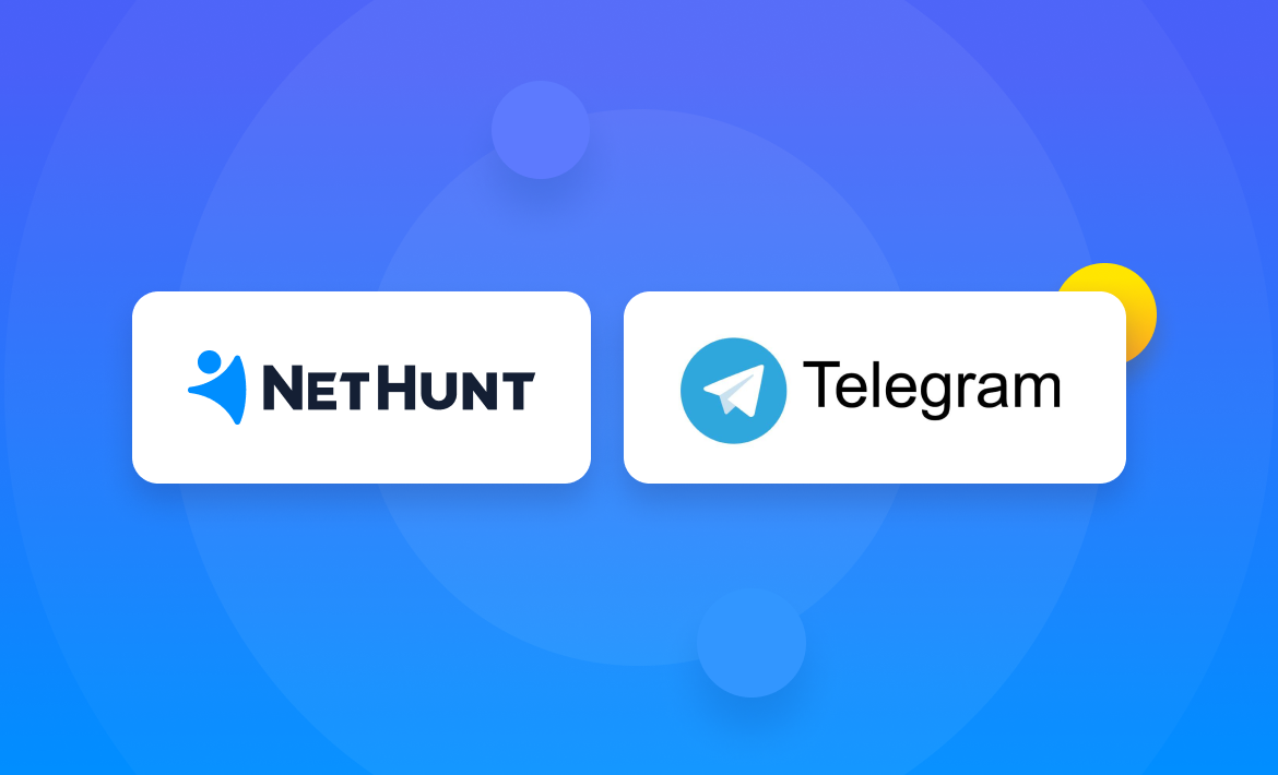 Що нового у NetHunt CRM: Інтеграція з Telegram